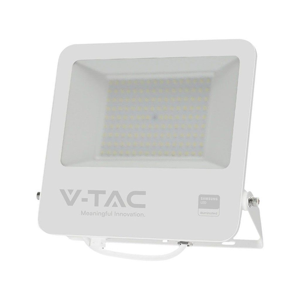 V-TAC 100W LED reflektor SMD SAMSUNG ČIP bijelo kućište 6400K - 5 godina garancije 23443 V-TAC 100W LED reflektor SMD SAMSUNG ČIP bijelo kućište 6400K - 5 godina garancije 23443 - Slika 1