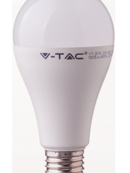 V-TAC LED žarulja - 15W E27 A65 3000K 214453