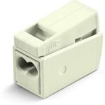 KSA ELEKTROPROFI WAGO 224-112 stezaljka za svjetiljku, fleksibilni vodič: 0.5-2.5 mm², kruti vodič: 1-2.5 mm², broj polova: 3 , bijela 224-112
