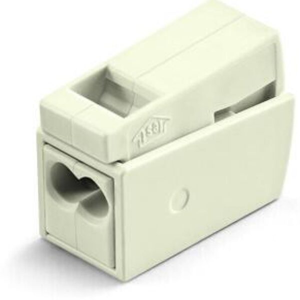 KSA ELEKTROPROFI WAGO 224-112 stezaljka za svjetiljku, fleksibilni vodič: 0.5-2.5 mm², kruti vodič: 1-2.5 mm², broj polova: 3 , bijela 224-112