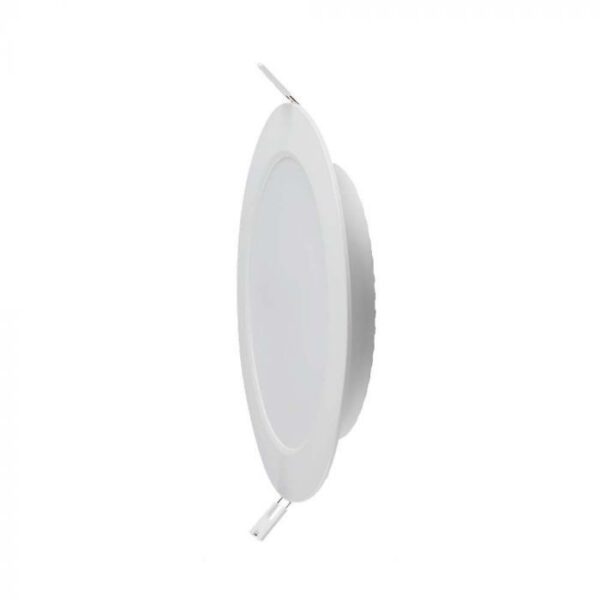 V-TAC 6W LED ugradbeni panel - okrugli 120,5x28,4mm 3000K 78581