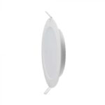 V-TAC 12W LED ugradbeni panel - okrugli 170,5x28,4mm 3000K 78611