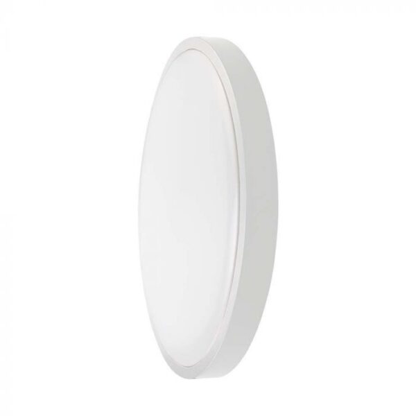 V-TAC 24W Samsung LED plafonjera s bijelim rubom okrugla 4000K IP44 76191-24
