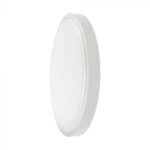 V-TAC 24W Samsung LED plafonjera s mirkovalnim senzorom -okrugla -bijeli rub 4000K IP44 76631-24