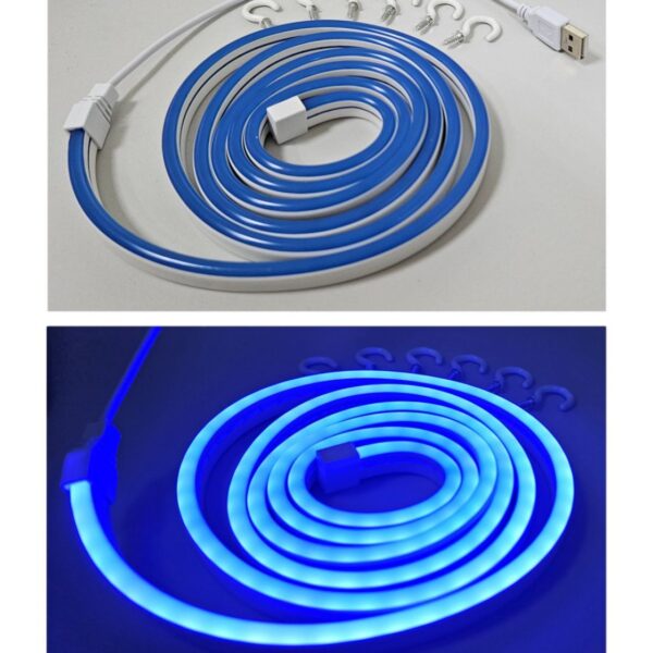 KSA ELEKTROPROFI LED neon flex traka USB 1.8m plava TR-32N