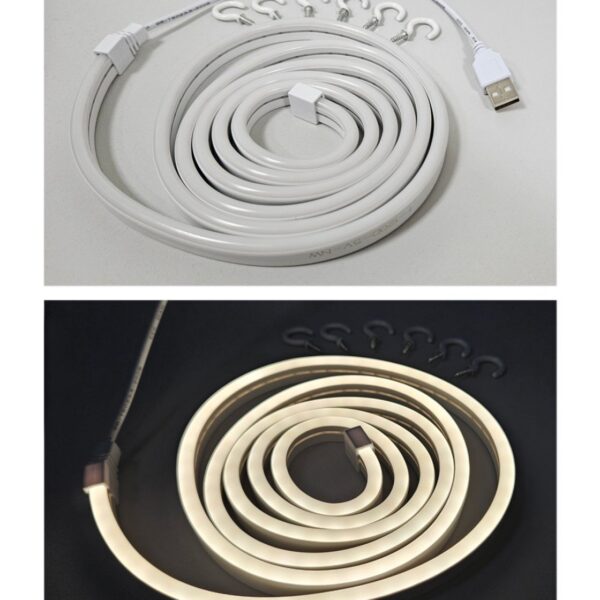KSA ELEKTROPROFI LED neon flex traka USB 1.8m bijela TR-34N