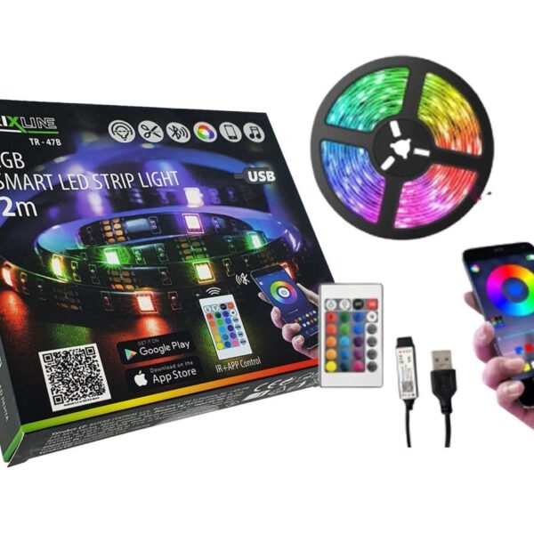 KSA ELEKTROPROFI Smart RGB LED traka USB 2m TR-47B