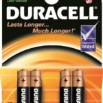 KSA ELEKTROPROFI DURACELL alkalne baterije Basic LR03/AAA MN2400 blister 4 kom/pak DRBLR3B4