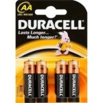KSA ELEKTROPROFI DURACELL alkalne baterije Basic LR06/AA MN1500 blister 4 kom/pak DRBLR6B4