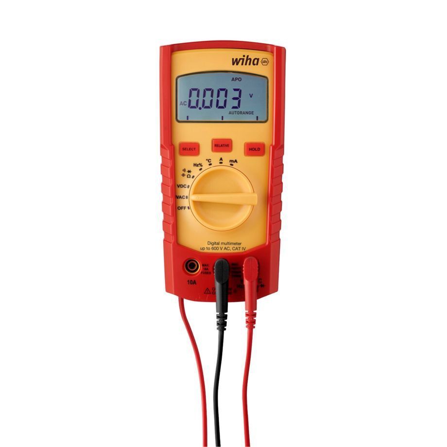 KSA ELEKTROPROFI Wiha digitalni multimetar do 600 V AC, CAT IV D811792 KSA ELEKTROPROFI Wiha digitalni multimetar do 600 V AC, CAT IV D811792 - Slika 1
