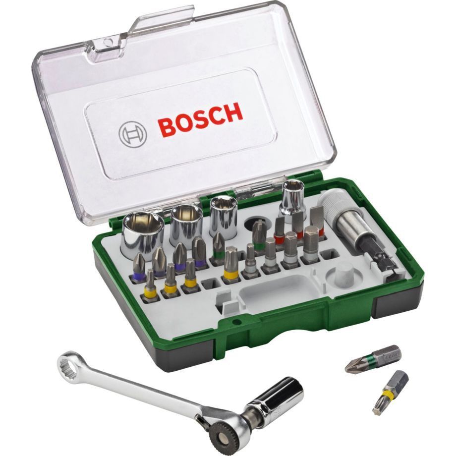 BOSCH Bosch Prom 27-dijelni set bitova odvijača i račvi D599776 BOSCH Bosch Prom 27-dijelni set bitova odvijača i račvi D599776 - Slika 1