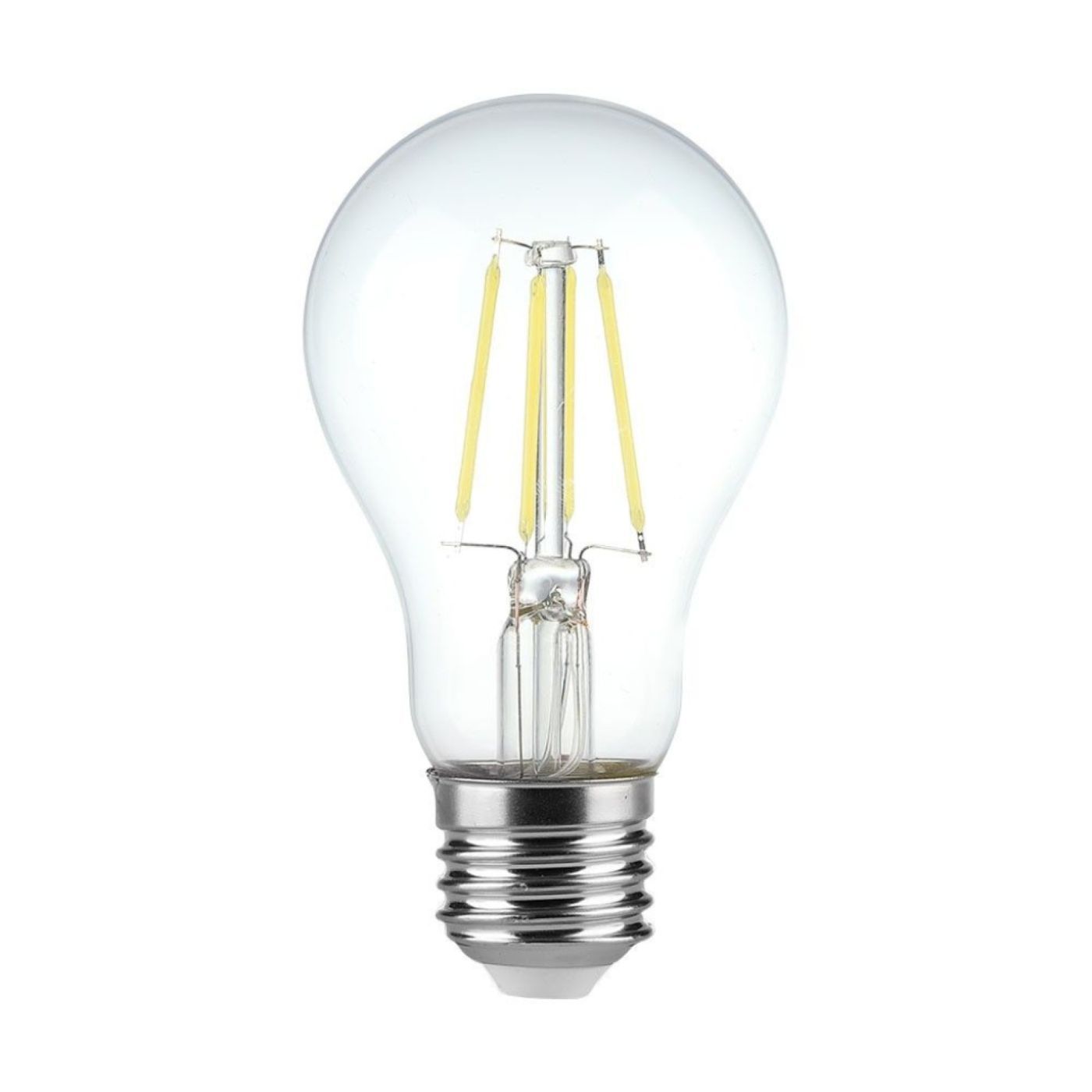 V-TAC LED žarulja - 4W filament E27 6500K - prozirna 217120 V-TAC LED žarulja - 4W filament E27 6500K - prozirna 217120 - Slika 1