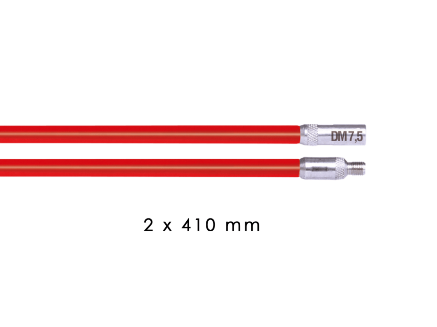 KSA ELEKTROPROFI Fleksibilne šipke za provlačenje RUNPOSTICKS crveni/teže savitljivi Ø 7,5 mm, 2 x 410 mm R20881 KSA ELEKTROPROFI Fleksibilne šipke za provlačenje RUNPOSTICKS crveni/teže savitljivi Ø 7,5 mm, 2 x 410 mm R20881 - Slika 1