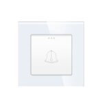 ELEKTRO SMART DESIGN LINE mehanički prekidač za zvono s fluorescentnom indikacijom, bijeli DL-DB-WT