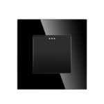 ELEKTRO SMART DESIGN LINE jednopolni mehanički prekidač s fluorescentnom indikacijom, crni DL-M101-BK