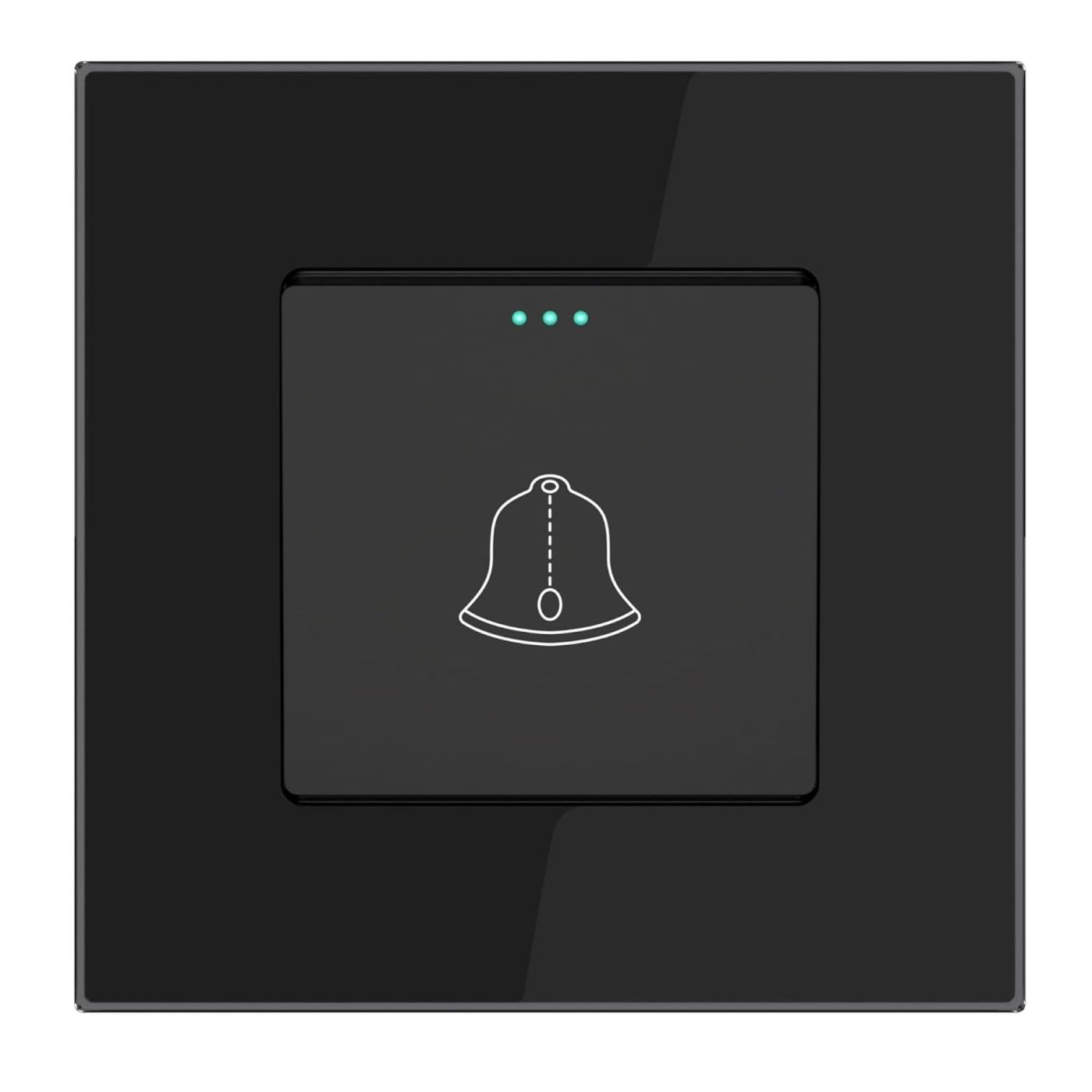 ELEKTRO SMART DESIGN LINE mehanički prekidač za zvono s fluorescentnom indikacijom, crni DL-DB-BK ELEKTRO SMART DESIGN LINE mehanički prekidač za zvono s fluorescentnom indikacijom, crni DL-DB-BK - Slika 1