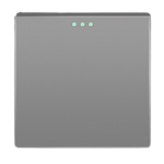 ELEKTRO SMART DESIGN LINE mehanički modul za jednopolni prekidač s fluorescentnom indikacijom, sivi DL-86-1G1W-GY