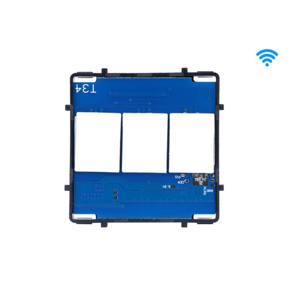 ELEKTRO SMART ELEKTRO SMART Wi-Fi modul s kondenzatorom za trostruki prekidač na dodir bez neutralnog vodiča, 600W ES-B-6WF301L