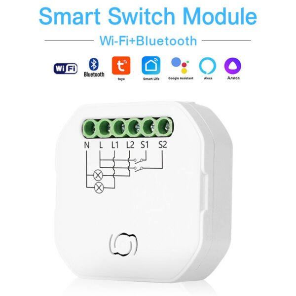 ELEKTRO SMART ELEKTRO SMART Wi-Fi modul za serijski prekidač ES-SW201N