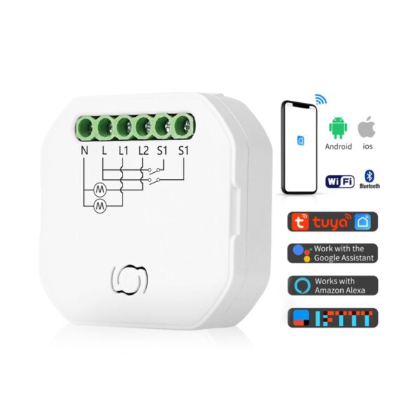 ELEKTRO SMART ELEKTRO SMART Wi-Fi modul prekidača za zavjese ES-SWC101N