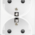 ELEKTRO SMART ELEKTRO SMART modul za dvostruku EU utičnicu tip F, 16A, bijeli ES-86-M1FF-WT