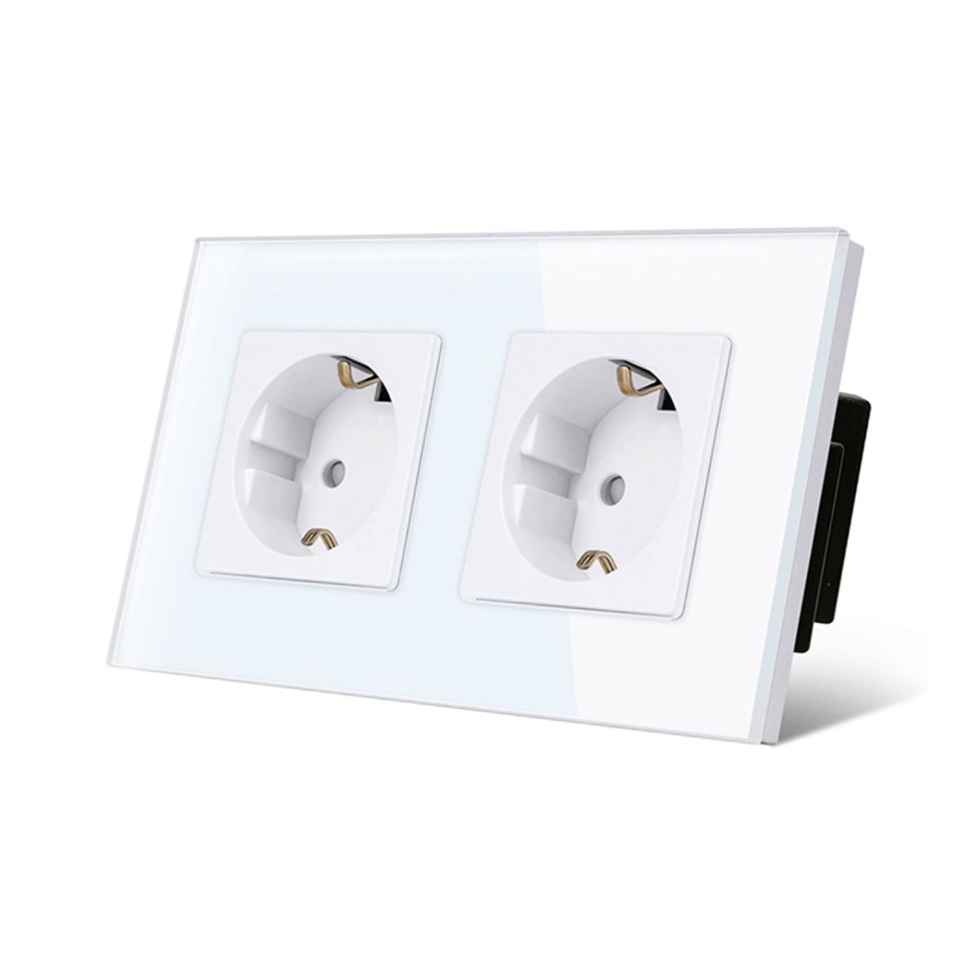 ELEKTRO SMART ELEKTRO SMART dvostruka EU utičnica tip F, 16 A, bijela ES-2M1F-WT ELEKTRO SMART ELEKTRO SMART dvostruka EU utičnica tip F, 16 A, bijela ES-2M1F-WT - Slika 1