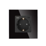 ELEKTRO SMART ELEKTRO SMART jednostruka EU utičnica tip F + punjač USB tip A i USB tip C 20W, crna ES-1F&AC2.1-BK