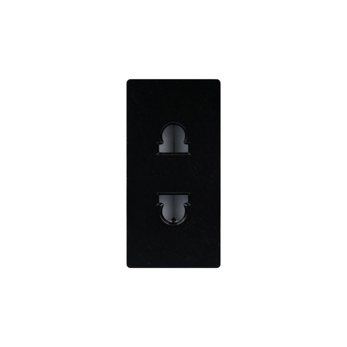 ELEKTRO SMART ELEKTRO SMART modul 1/2 za EURO utičnicu, crni ES-86-2PIN-BK ELEKTRO SMART ELEKTRO SMART modul 1/2 za EURO utičnicu, crni ES-86-2PIN-BK - Slika 1