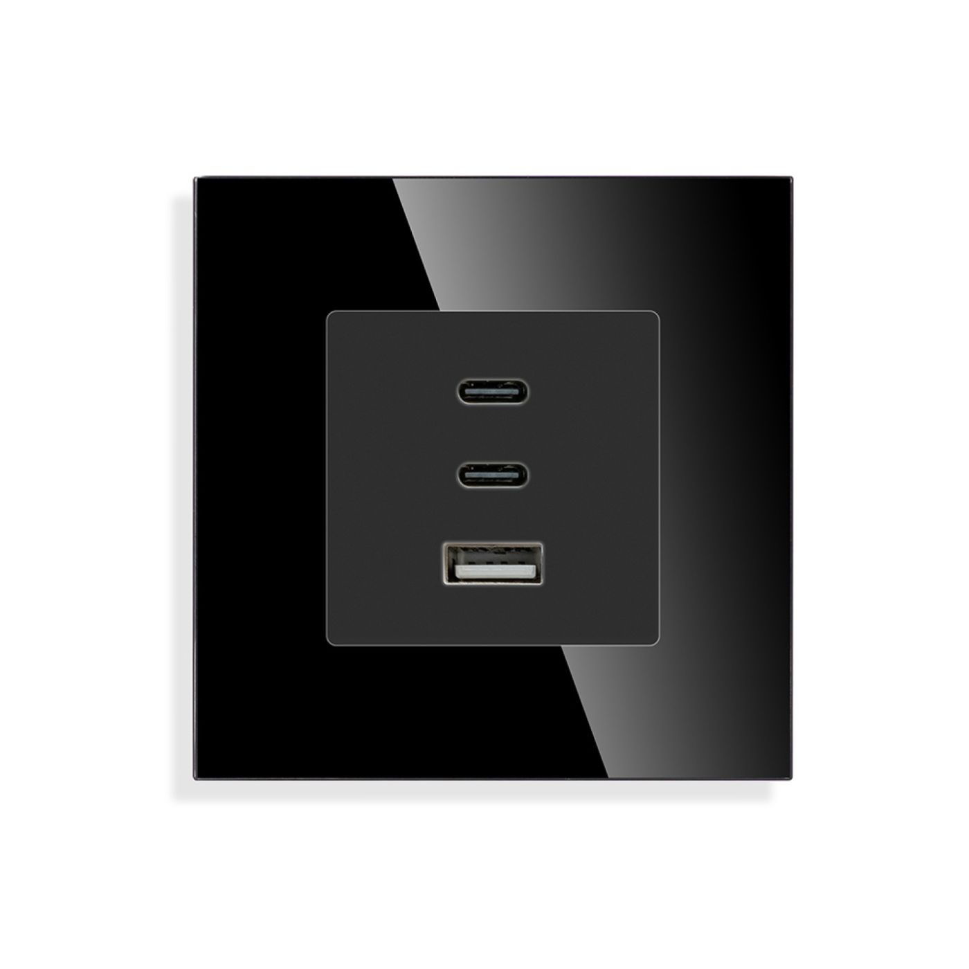 ELEKTRO SMART ELEKTRO SMART utičnica s brzim punjenjem, 65W, 1 tip A USB utor + 2 tip C USB utora, crna ES-FC65W-BK ELEKTRO SMART ELEKTRO SMART utičnica s brzim punjenjem, 65W, 1 tip A USB utor + 2 tip C USB utora, crna ES-FC65W-BK - Slika 1
