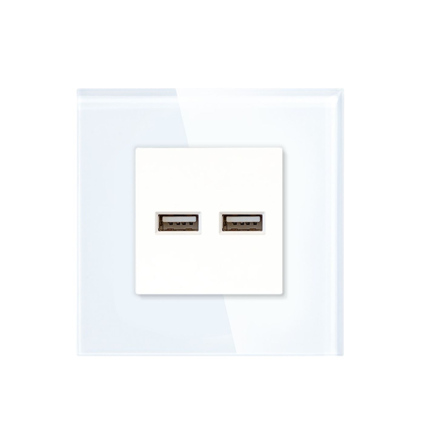 ELEKTRO SMART ELEKTRO SMART dvostruka utičnica USB tip A , 5V 3.1A, bijela ES-USB53.1-WT ELEKTRO SMART ELEKTRO SMART dvostruka utičnica USB tip A , 5V 3.1A, bijela ES-USB53.1-WT - Slika 1