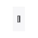 ELEKTRO SMART ELEKTRO SMART modul 1/2 za USB A konektor - samo za prijenos podataka, bijeli ES-86-1/2USBD-WT