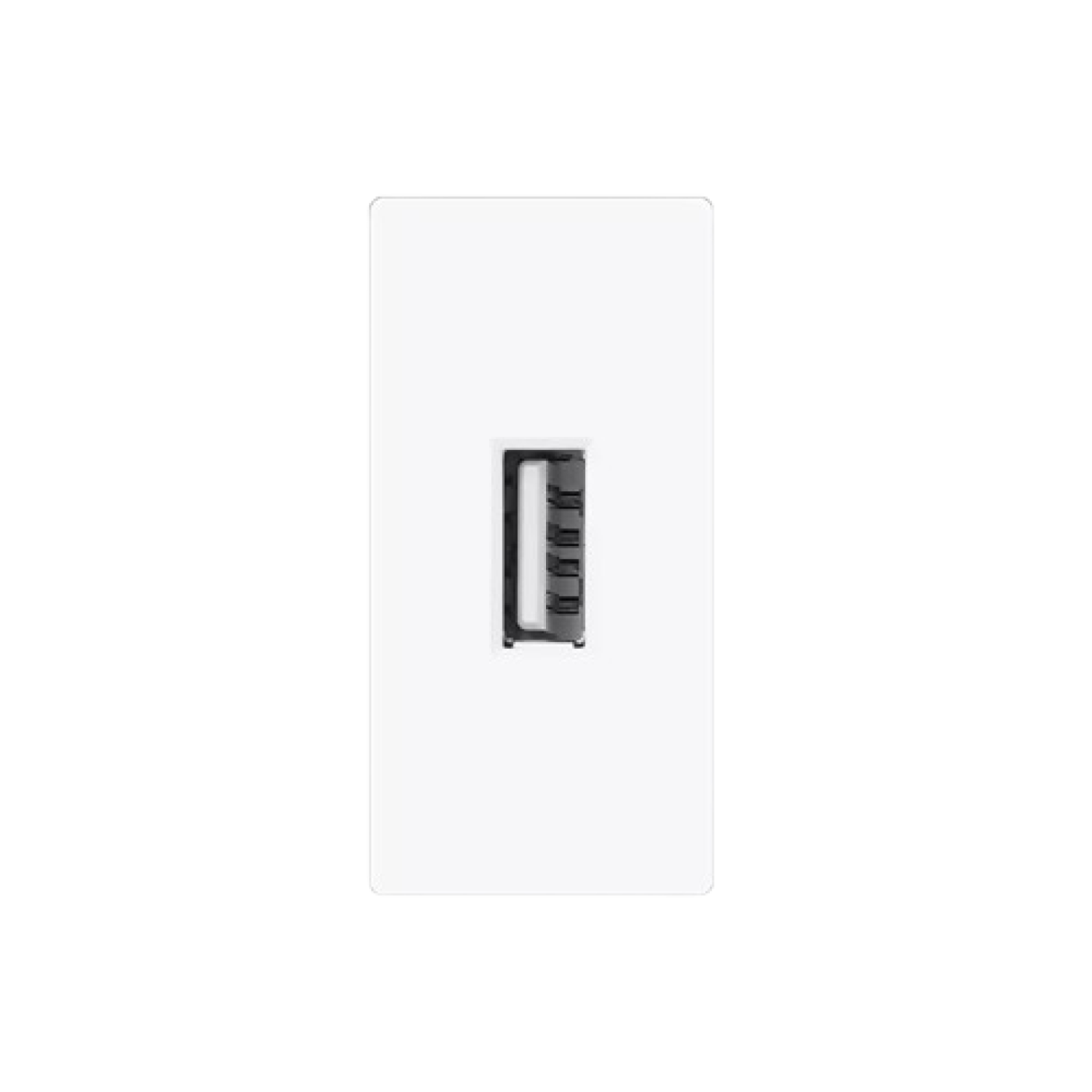 ELEKTRO SMART ELEKTRO SMART modul 1/2 za USB A konektor - samo za prijenos podataka, bijeli ES-86-1/2USBD-WT ELEKTRO SMART ELEKTRO SMART modul 1/2 za USB A konektor - samo za prijenos podataka, bijeli ES-86-1/2USBD-WT - Slika 1