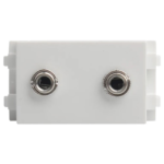 ELEKTRO SMART ELEKTRO SMART modul 1/2 za slušalice, bijeli ES-86-HDPH-WT