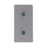 ELEKTRO SMART ELEKTRO SMART modul 1/2 za slušalice, sivi ES-86-HDPH-GY