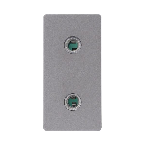 ELEKTRO SMART ELEKTRO SMART modul 1/2 za slušalice, sivi ES-86-HDPH-GY