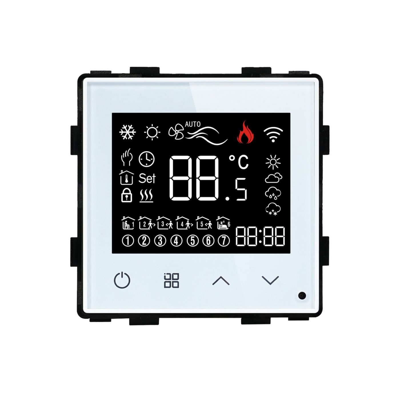 ELEKTRO SMART ELEKTRO SMART modul za pametni termostat za električno grijanje 16A, bijeli ES-WFEH01-WT ELEKTRO SMART ELEKTRO SMART modul za pametni termostat za električno grijanje 16A, bijeli ES-WFEH01-WT - Slika 1