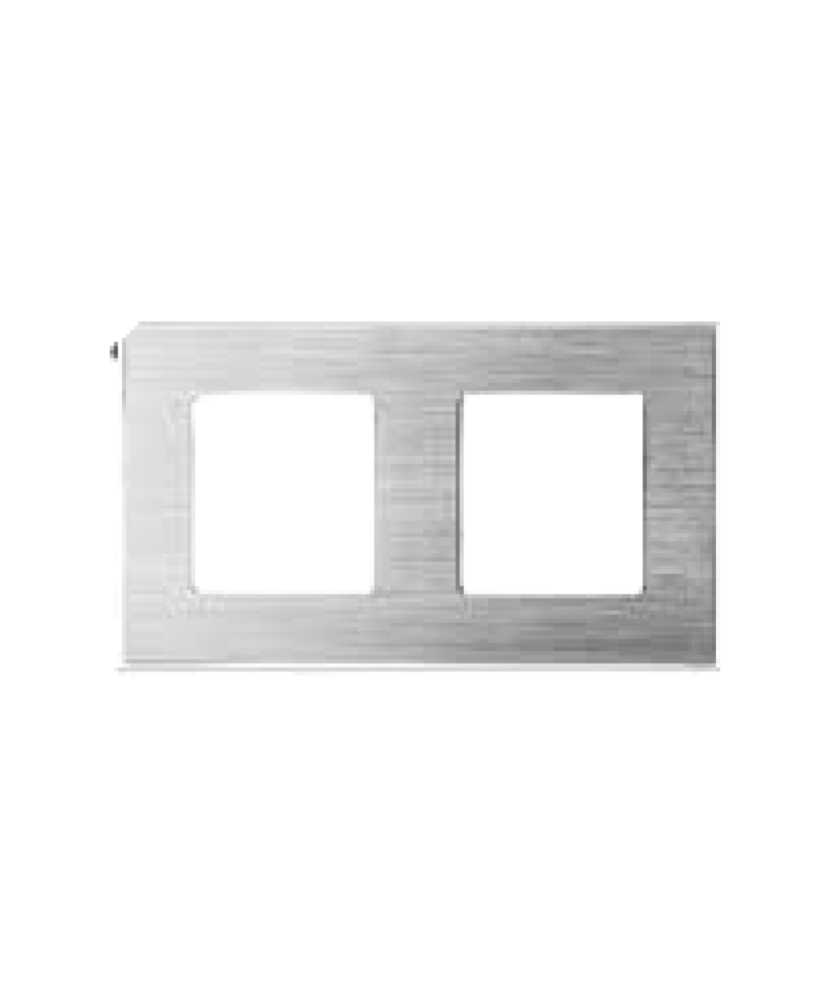 ELEKTRO SMART ELEKTRO SMART dvostruki aluminijski okvir za module s metalnim nosačem, sivi ES-A157.2F-GY ELEKTRO SMART ELEKTRO SMART dvostruki aluminijski okvir za module s metalnim nosačem, sivi ES-A157.2F-GY - Slika 1