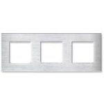 ELEKTRO SMART ELEKTRO SMART trostruki aluminijski okvir za module s metalnim nosačem, sivi ES-A228.3F-GY