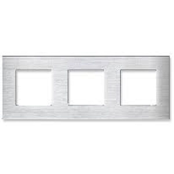 ELEKTRO SMART ELEKTRO SMART trostruki aluminijski okvir za module s metalnim nosačem, sivi ES-A228.3F-GY