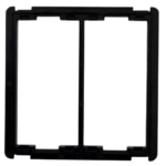ELEKTRO SMART ELEKTRO SMART okvir za 1/2 mehaničke module ES-86-FRM-BK