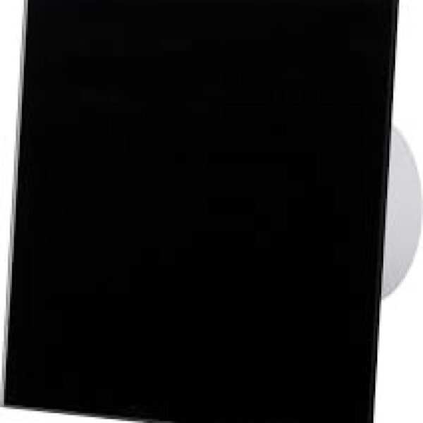 ELEKTRO SMART DESIGN LINE univerzalni stakleni panel za ventilator, crni DL-01-172