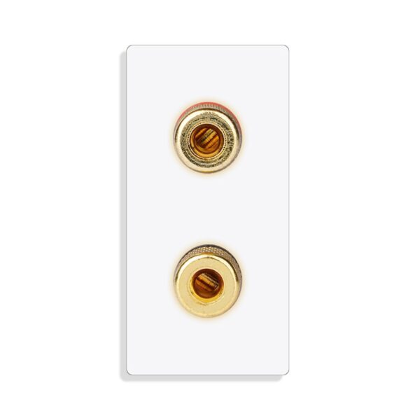 ELEKTRO SMART ELEKTRO SMART modul 1/2 za zvučnik, bijeli ES-86-SPK-WT
