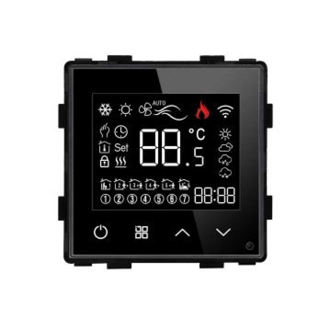 ELEKTRO SMART ELEKTRO SMART modul za Wi-Fi termostat za plinski bojler 10A, crni ES-WFGB-BK ELEKTRO SMART ELEKTRO SMART modul za Wi-Fi termostat za plinski bojler 10A, crni ES-WFGB-BK - Slika 1