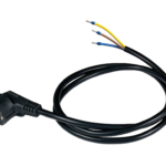 ALING CONEL Priključni kabel s izoliranim kabelskim tuljcima 16A 250 V ~ 3500W 3x1,5mm2 x 3m, crni A3313.13