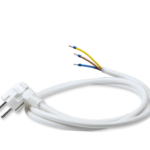 ALING CONEL Priključni kabel s izoliranim kabelskim tuljcima 16A 250 V ~ 3500W 3x2,5mm2 x 1,5m, bijeli A3321.0
