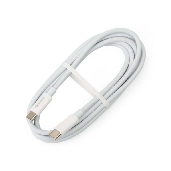 KSA ELEKTROPROFI Kabel USB-C na USB-C, 5 A, 100 W, 1,5 m, 480 Mbps, TPE, bijeli PSCCC1100TW