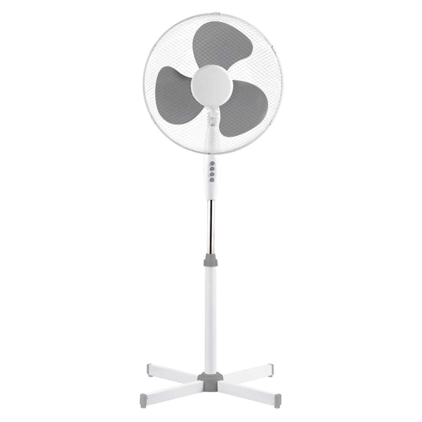 KSA ELEKTROPROFI Podni ventilator 40W (16"), 3 brzine vrtnje, sivi PSF1616G KSA ELEKTROPROFI Podni ventilator 40W (16"), 3 brzine vrtnje, sivi PSF1616G - Slika 1
