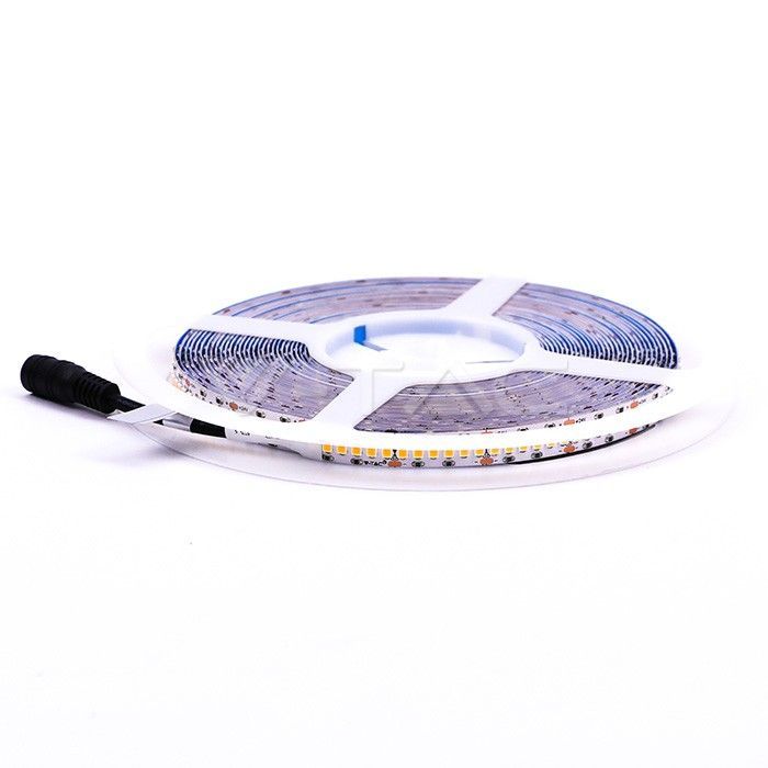 V-TAC LED traka SAMSUNG ČIP 18W/m 2835 240LED/M, IP20 24V 6400K CRI95+ 333 V-TAC LED traka SAMSUNG ČIP 18W/m 2835 240LED/M, IP20 24V 6400K CRI95+ 333 - Slika 1