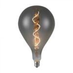 V-TAC LED žarulja - 4W filament spiralna zatamnjeno staklo E27 A160 2700K 23167