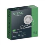 V-TAC LED traka - SET 10W 2835 121 crvena 10m/SET IP65 220V 23724